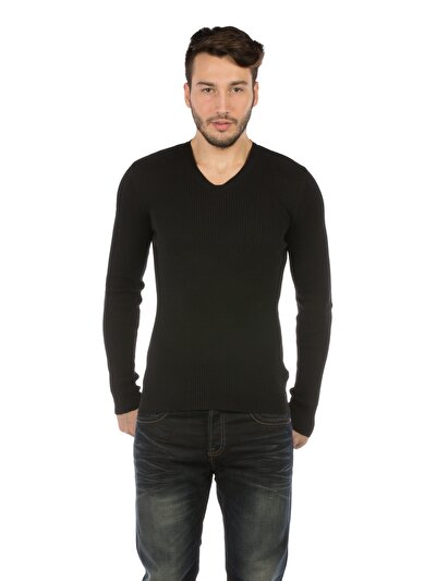COLINS черный мужской свитеры COLINS черный мужской свитеры<br>Пол: мужской; Цвет: черный; Размер INT: XXL;