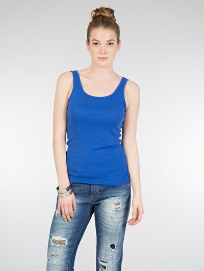 COLINS голубой COLINS голубой <br>Пол: женский; Цвет: сакс голубой; Размер INT: L;