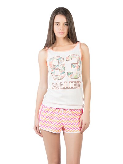 COLINS белый женский майки COLINS белый женский майки<br>Пол: женский; Цвет: белый; Размер INT: S;