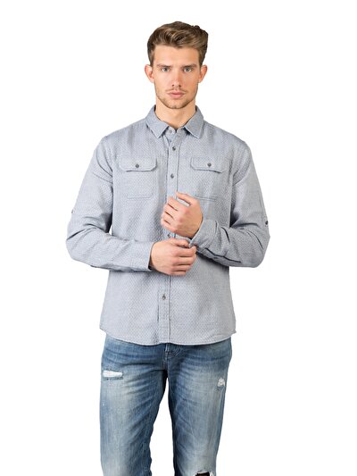 COLINS голубой COLINS голубой <br>Пол: мужской; Цвет: светлый индиго; Размер INT: XL;