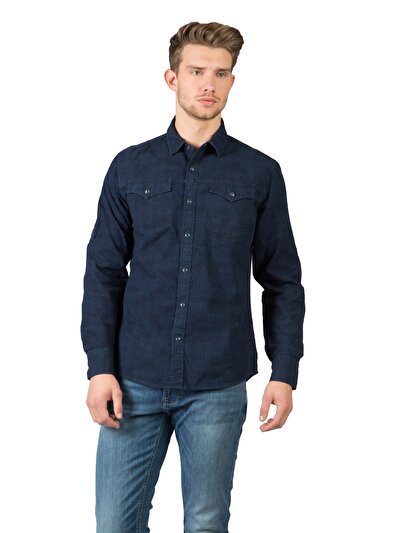 COLINS голубой COLINS голубой <br>Пол: мужской; Цвет: темного индиго; Размер INT: S;
