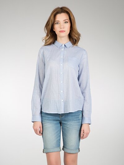 COLINS голубой COLINS голубой <br>Пол: женский; Цвет: голубой; Размер INT: XS;