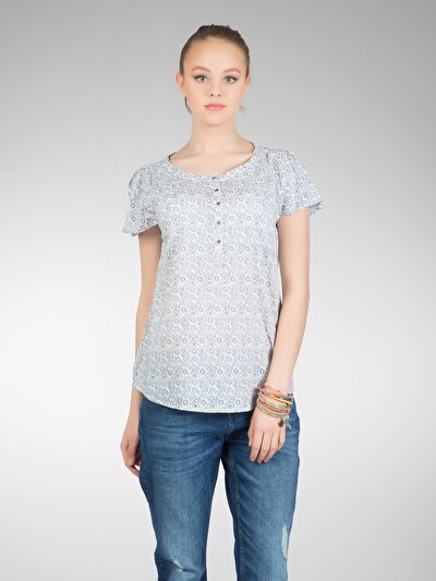 COLINS голубой COLINS голубой <br>Пол: женский; Цвет: голубой; Размер INT: M;