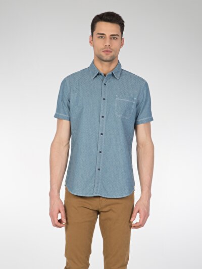 COLINS голубой COLINS голубой <br>Пол: мужской; Цвет: голубой индиго; Размер INT: XL;