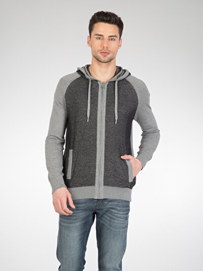 COLINS серый мужской кардиганы COLINS серый мужской кардиганы<br>Пол: мужской; Цвет: смешанный серый; Размер INT: XL;
