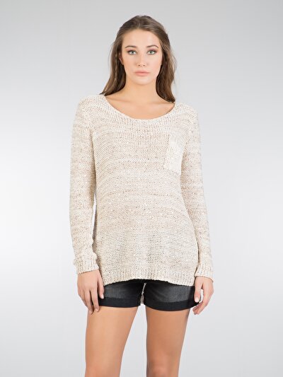 COLINS каменный женский свитеры COLINS каменный женский свитеры<br>Пол: женский; Цвет: смешанный каминь; Размер INT: XS/S;