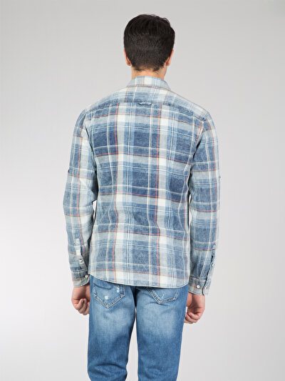 COLINS голубой COLINS голубой <br>Пол: мужской; Цвет: индиго; Размер INT: XXL;
