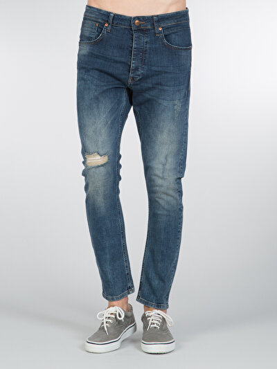 COLINS деним мужской брюки COLINS деним мужской брюки<br>Пол: мужской; Цвет: four wash; Размер INT: 32/32;