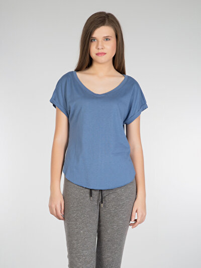 COLINS голубой COLINS голубой <br>Пол: женский; Цвет: индиго; Размер INT: L;
