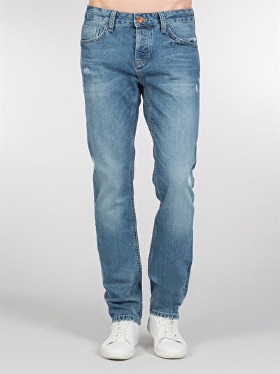 COLINS деним мужской брюки COLINS деним мужской брюки<br>Пол: мужской; Цвет: tyga wash; Размер INT: 33/32;