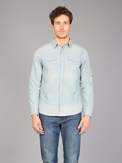 COLINS голубой COLINS голубой <br>Пол: мужской; Цвет: голубой; Размер INT: S;
