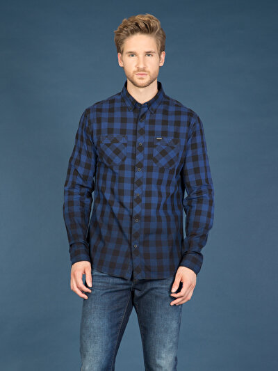 COLINS голубой COLINS голубой <br>Пол: мужской; Цвет: сакс голубой; Размер INT: L;