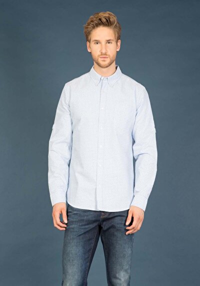 COLINS голубой COLINS голубой <br>Пол: мужской; Цвет: голубой; Размер INT: M;