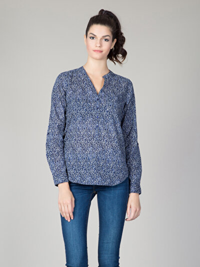 COLINS голубой COLINS голубой <br>Пол: женский; Цвет: индиго; Размер INT: M;
