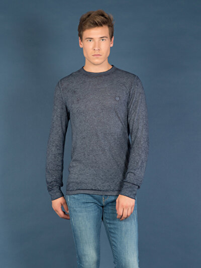 COLINS голубой COLINS голубой <br>Пол: мужской; Цвет: индиго; Размер INT: XL;