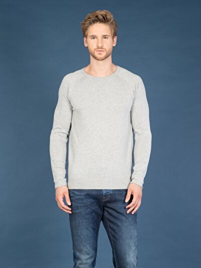 COLINS серый мужской свитеры COLINS серый мужской свитеры<br>Пол: мужской; Цвет: смешанный серый; Размер INT: XXL;