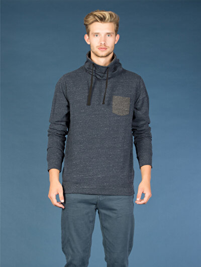 COLINS голубой COLINS голубой <br>Пол: мужской; Цвет: индиго меланж; Размер INT: M;