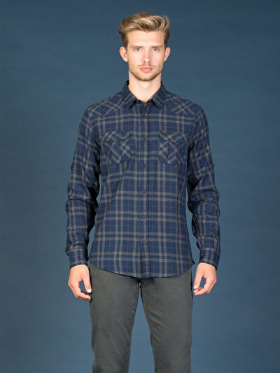 COLINS голубой COLINS голубой <br>Пол: мужской; Цвет: темного индиго; Размер INT: M;