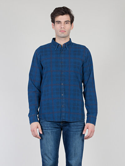 COLINS голубой COLINS голубой <br>Пол: мужской; Цвет: темного индиго; Размер INT: XL;