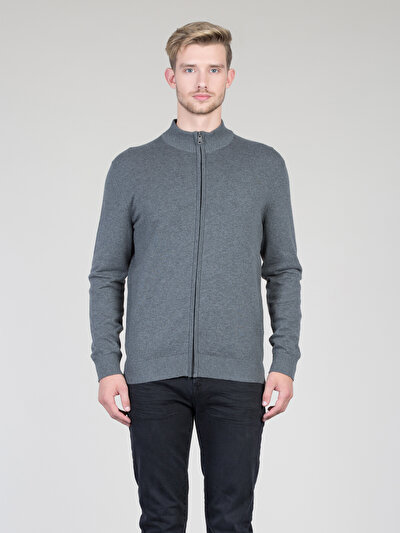 COLINS серый мужской кардиганы COLINS серый мужской кардиганы<br>Пол: мужской; Цвет: смешанный серый; Размер INT: XL;