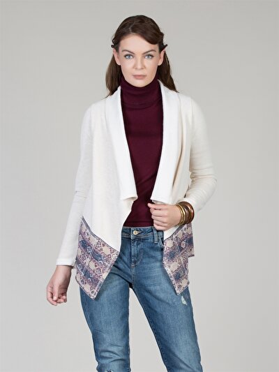 COLINS бежевый женский кардиганы COLINS бежевый женский кардиганы<br>Пол: женский; Цвет: экру меланж; Размер INT: L;