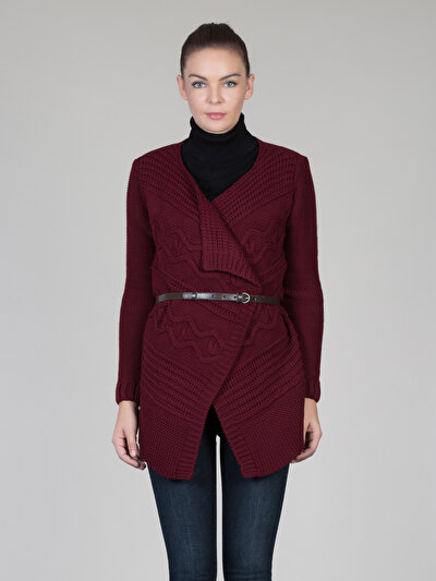 COLINS бордовый женский кардиганы COLINS бордовый женский кардиганы<br>Пол: женский; Цвет: бордовый; Размер INT: L;