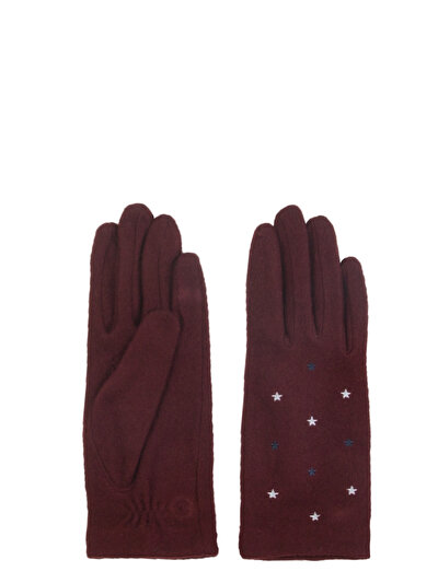 COLINS женский перчатки COLINS женский перчатки<br>Пол: женский; Цвет: бурганди; Размер INT: XS/S;