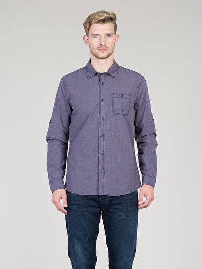 COLINS голубой COLINS голубой <br>Пол: мужской; Цвет: индиго; Размер INT: S;