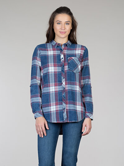 COLINS голубой COLINS голубой <br>Пол: женский; Цвет: индиго; Размер INT: L;