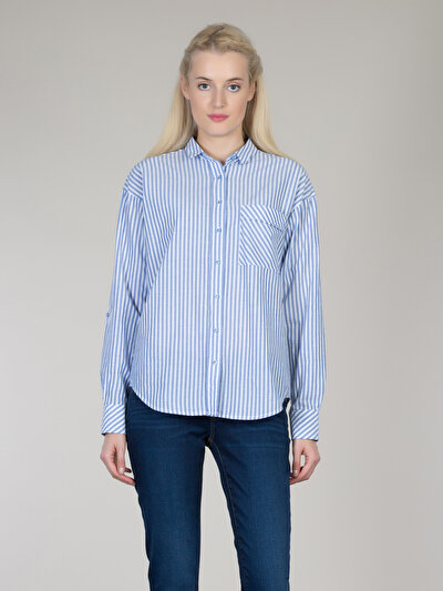COLINS голубой COLINS голубой <br>Пол: женский; Цвет: голубой; Размер INT: M;