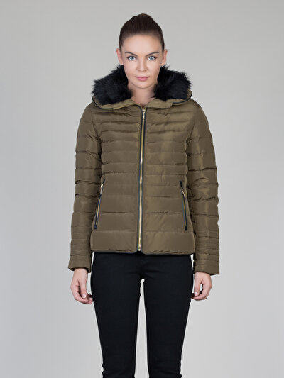 COLINS хаки женский куртки COLINS хаки женский куртки<br>Пол: женский; Цвет: хаки; Размер INT: L;