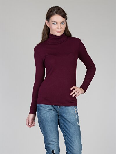 COLINS бордовый женский свитеры COLINS бордовый женский свитеры<br>Пол: женский; Цвет: бордовый; Размер INT: L;