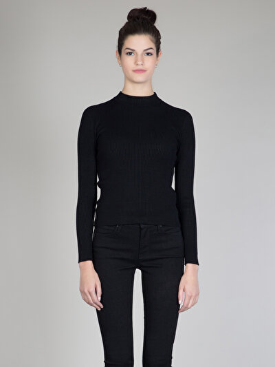 COLINS черный женский свитеры COLINS черный женский свитеры<br>Пол: женский; Цвет: черный; Размер INT: XL;