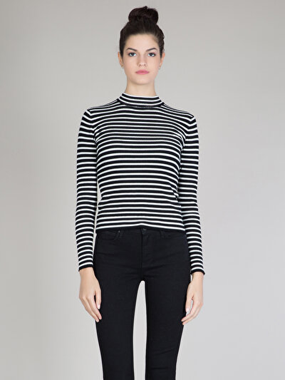 COLINS черный женский свитеры COLINS черный женский свитеры<br>Пол: женский; Цвет: черный; Размер INT: S;