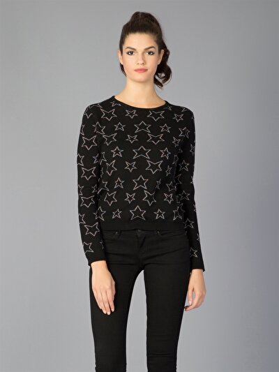 COLINS черный женский свитеры COLINS черный женский свитеры<br>Пол: женский; Цвет: черный; Размер INT: M;