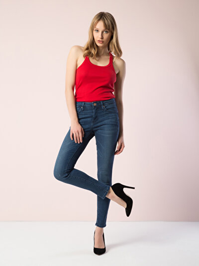 COLINS красный женский майки COLINS красный женский майки<br>Пол: женский; Цвет: красный; Размер INT: L;