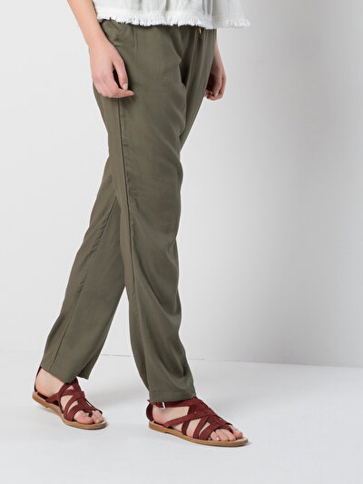 COLINS хаки женский брюки COLINS хаки женский брюки<br>Пол: женский; Цвет: хаки; Размер INT: XS;