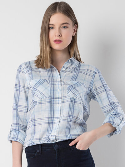 COLINS голубой COLINS голубой <br>Пол: женский; Цвет: светло-голубой; Размер INT: M;