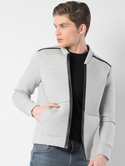 COLINS серый мужской куртки COLINS серый мужской куртки<br>Пол: мужской; Цвет: смешанный серый; Размер INT: XL;