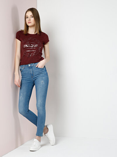 COLINS женский брюки COLINS женский брюки<br>Пол: женский; Цвет: джеуэл уош; Размер INT: 29;