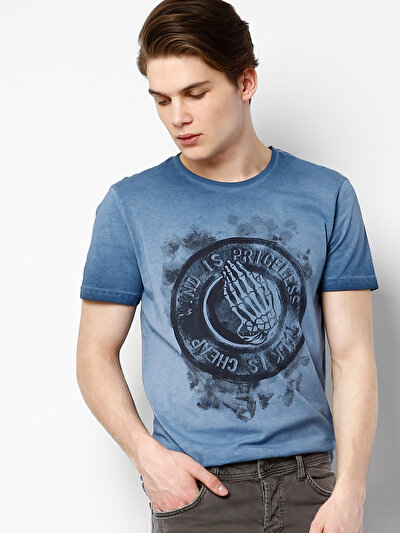 COLINS голубой COLINS голубой <br>Пол: мужской; Цвет: темного индиго; Размер INT: M;