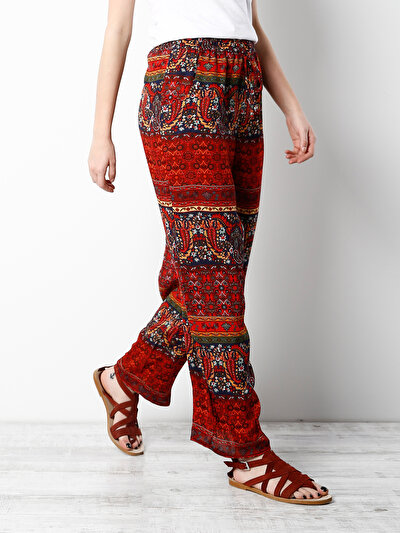 COLINS красный женский брюки COLINS красный женский брюки<br>Пол: женский; Цвет: красный; Размер INT: S;