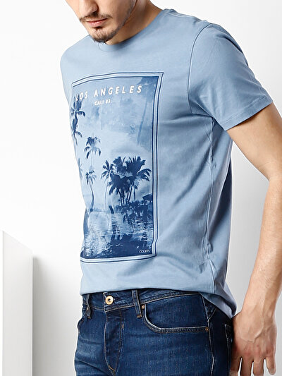 COLINS голубой COLINS голубой <br>Пол: мужской; Цвет: индиго; Размер INT: XL;