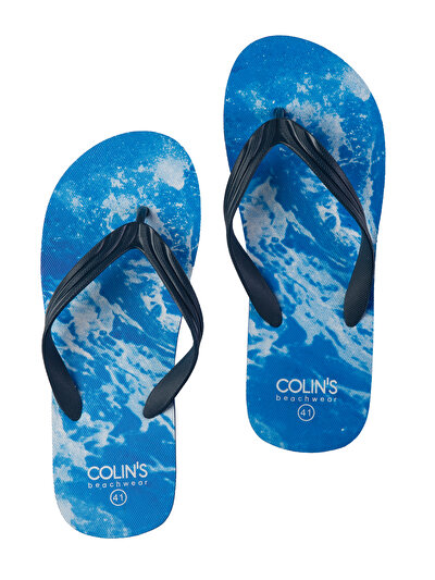 COLINS синий мужской сланцы COLINS синий мужской сланцы<br>Пол: мужской; Цвет: синий; Размер INT: 43;