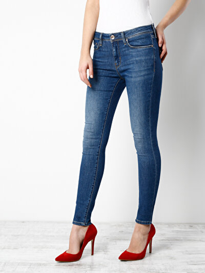 COLINS женский брюки COLINS женский брюки<br>Пол: женский; Цвет: мид стейси уош; Размер INT: 31;