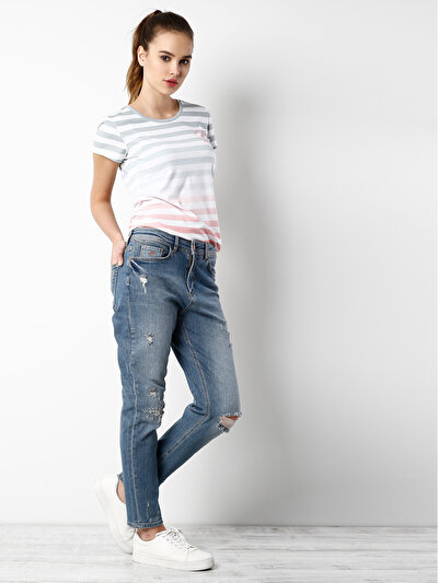 COLINS женский брюки COLINS женский брюки<br>Пол: женский; Цвет: сафиа уош; Размер INT: 28;