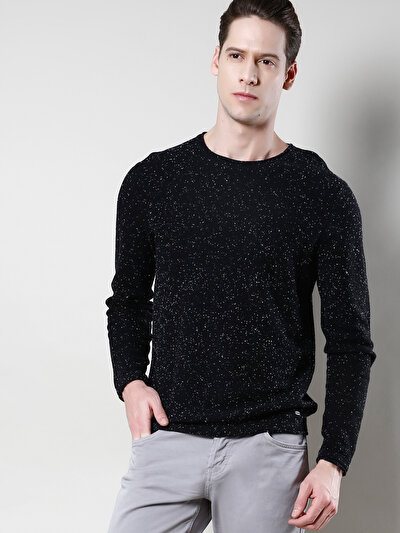 COLINS черный мужской свитеры COLINS черный мужской свитеры<br>Пол: мужской; Цвет: черный; Размер INT: XL;