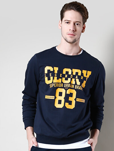 COLINS синий мужской толстовки COLINS синий мужской толстовки<br>Пол: мужской; Цвет: синий; Размер INT: S;