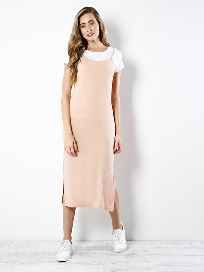 COLINS розовый женский платья COLINS розовый женский платья<br>Пол: женский; Цвет: светло розовый порошок; Размер INT: S;