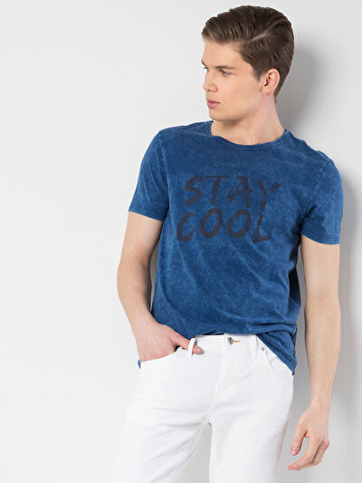 COLINS голубой COLINS голубой <br>Пол: мужской; Цвет: индиго; Размер INT: XXL;